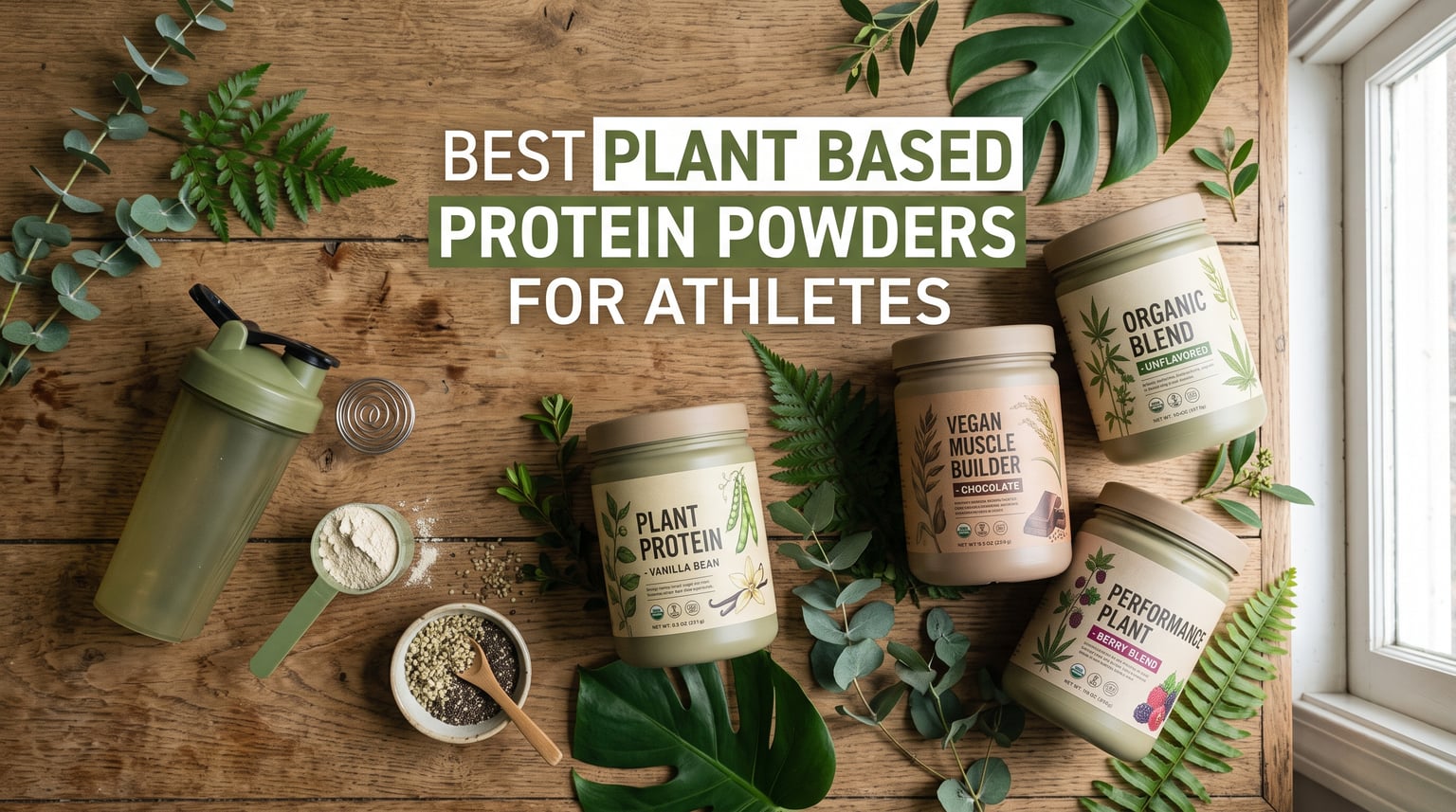 Best plant based protein powders for athletes