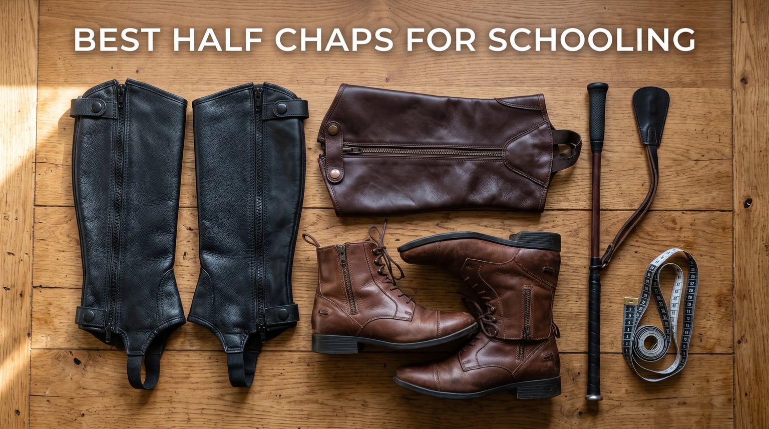 Best half chaps for schooling