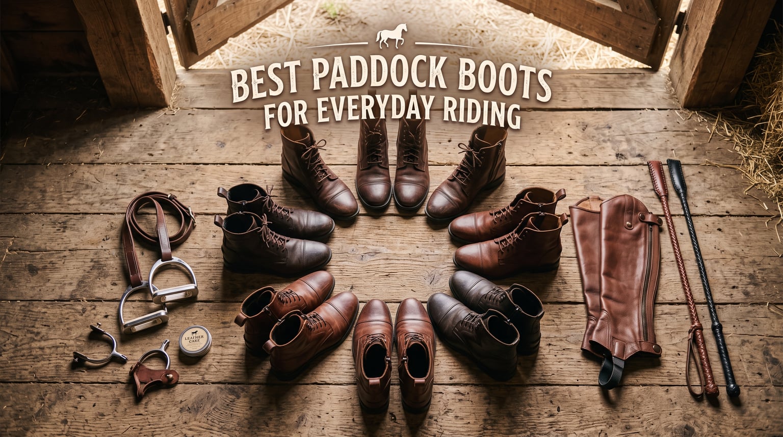Best paddock boots for everyday riding