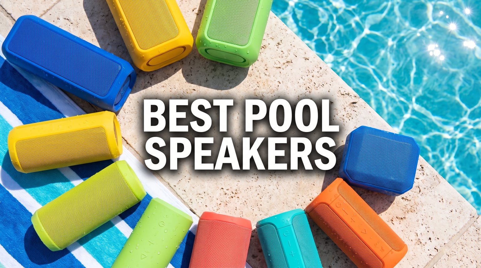 Best waterproof bluetooth speakers for pools