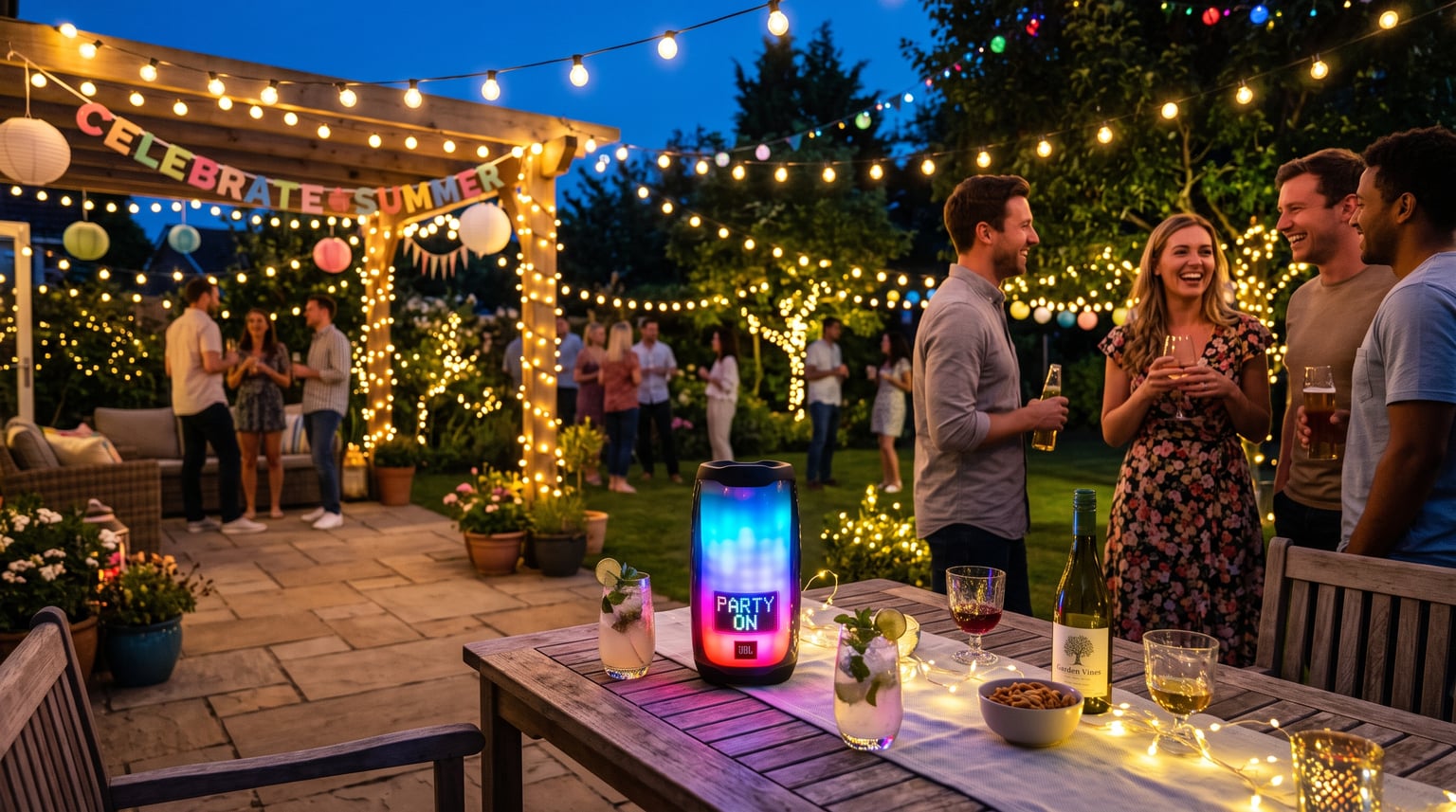 Best party speakers with lights for backyards