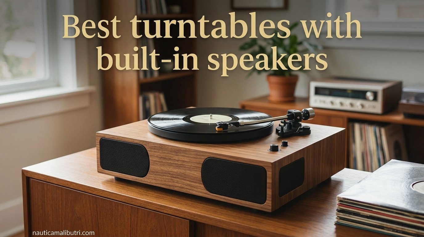 Best turntables with built in speakers