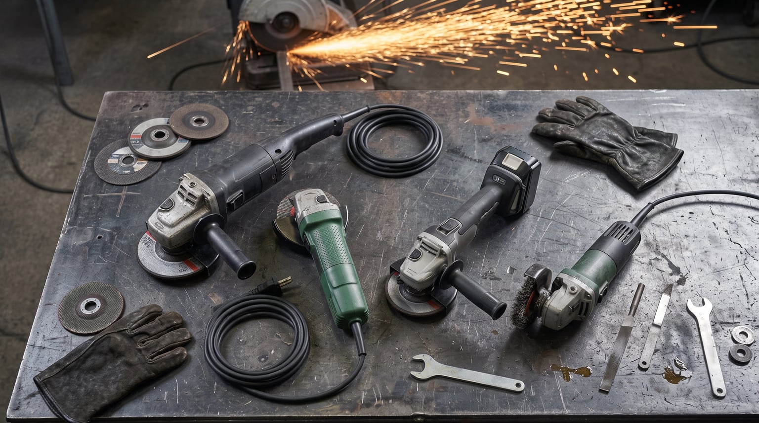 Best angle grinders for metalworking