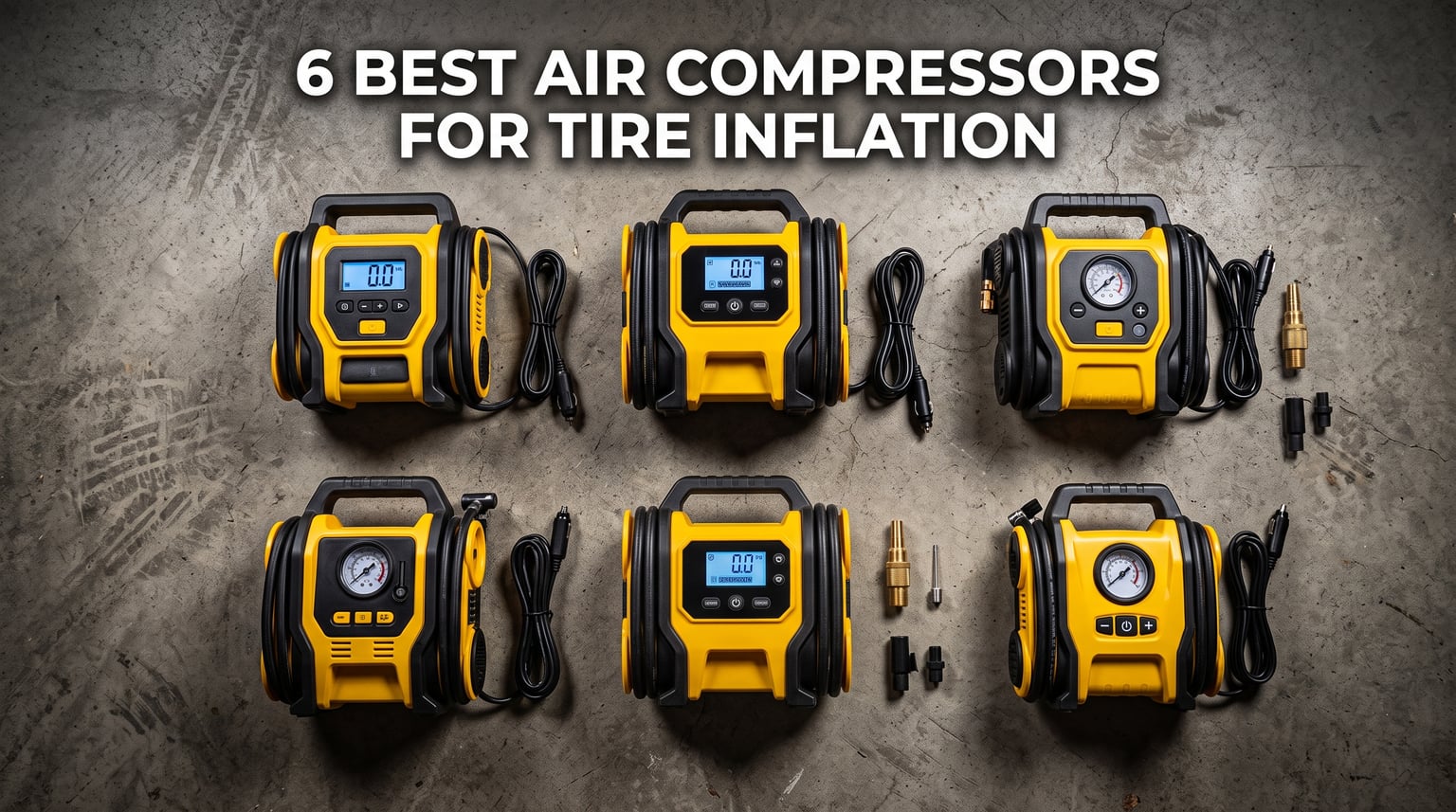 Best air compressors for tire inflation