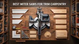 Best miter saws for trim carpentry