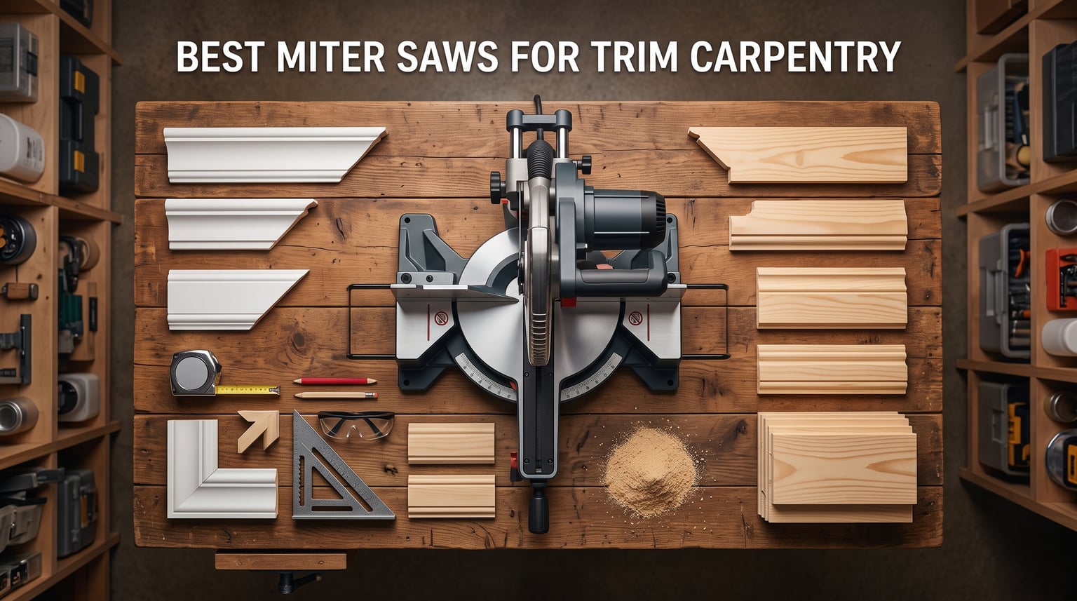 Best miter saws for trim carpentry