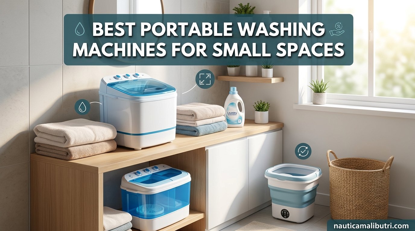 Best portable washing machines for small spaces