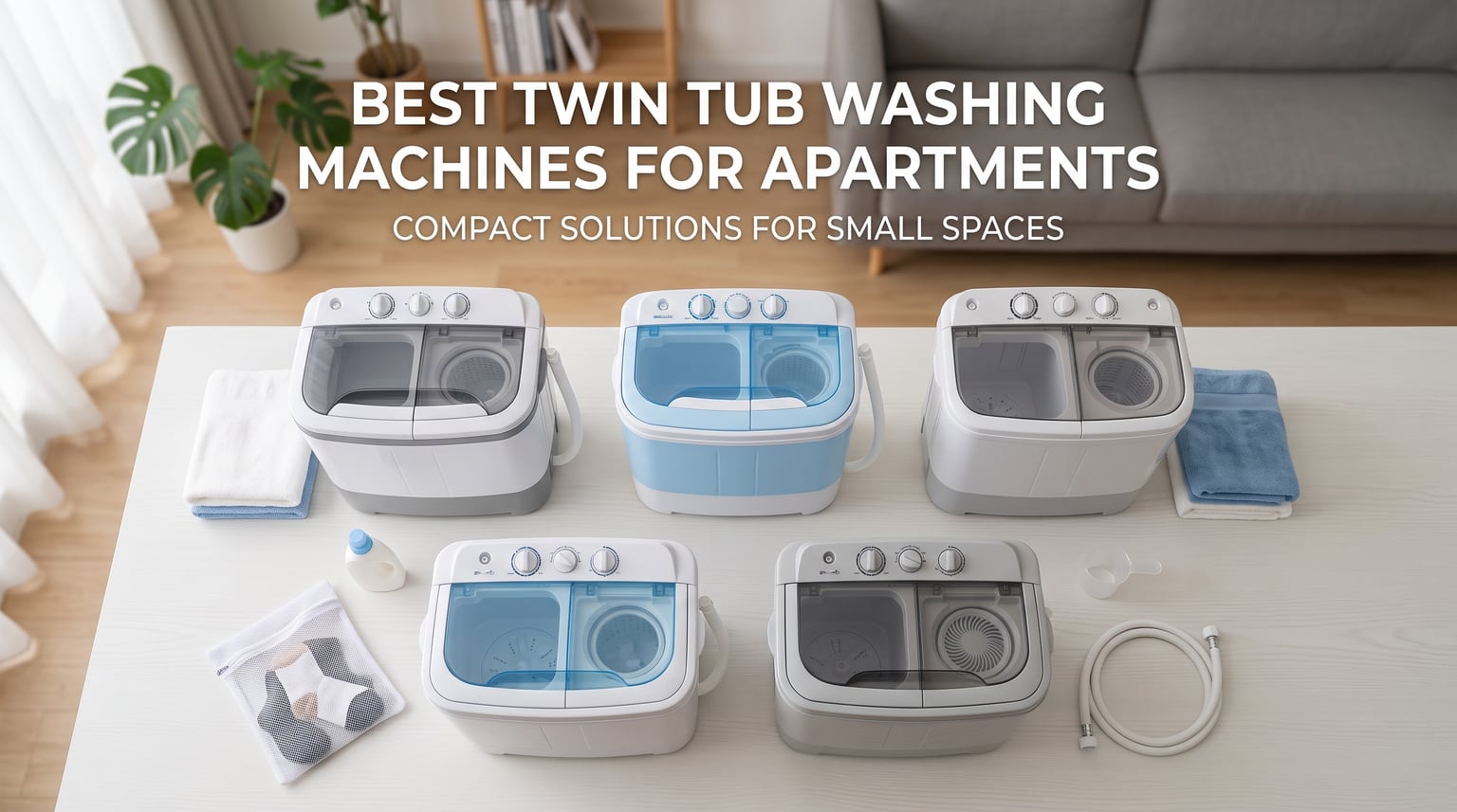 Best twin tub washing machines for apartments
