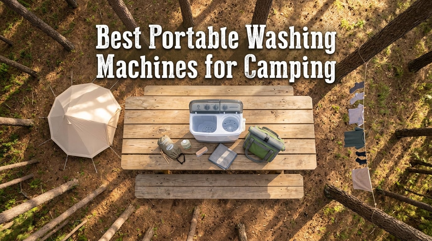 Best portable washing machines for camping