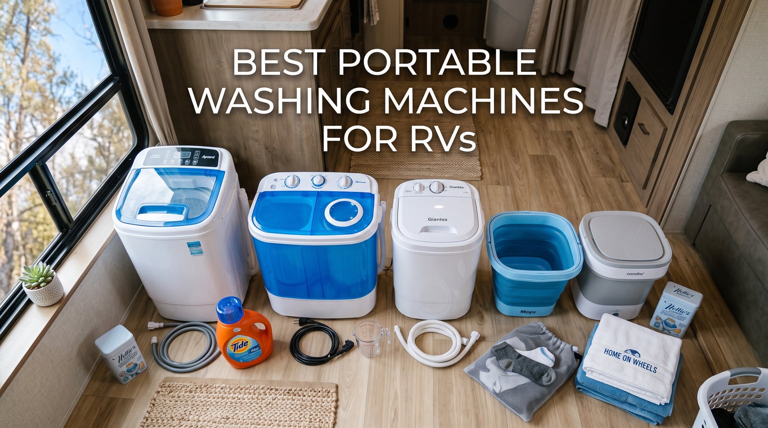 Best portable washing machines for RVs