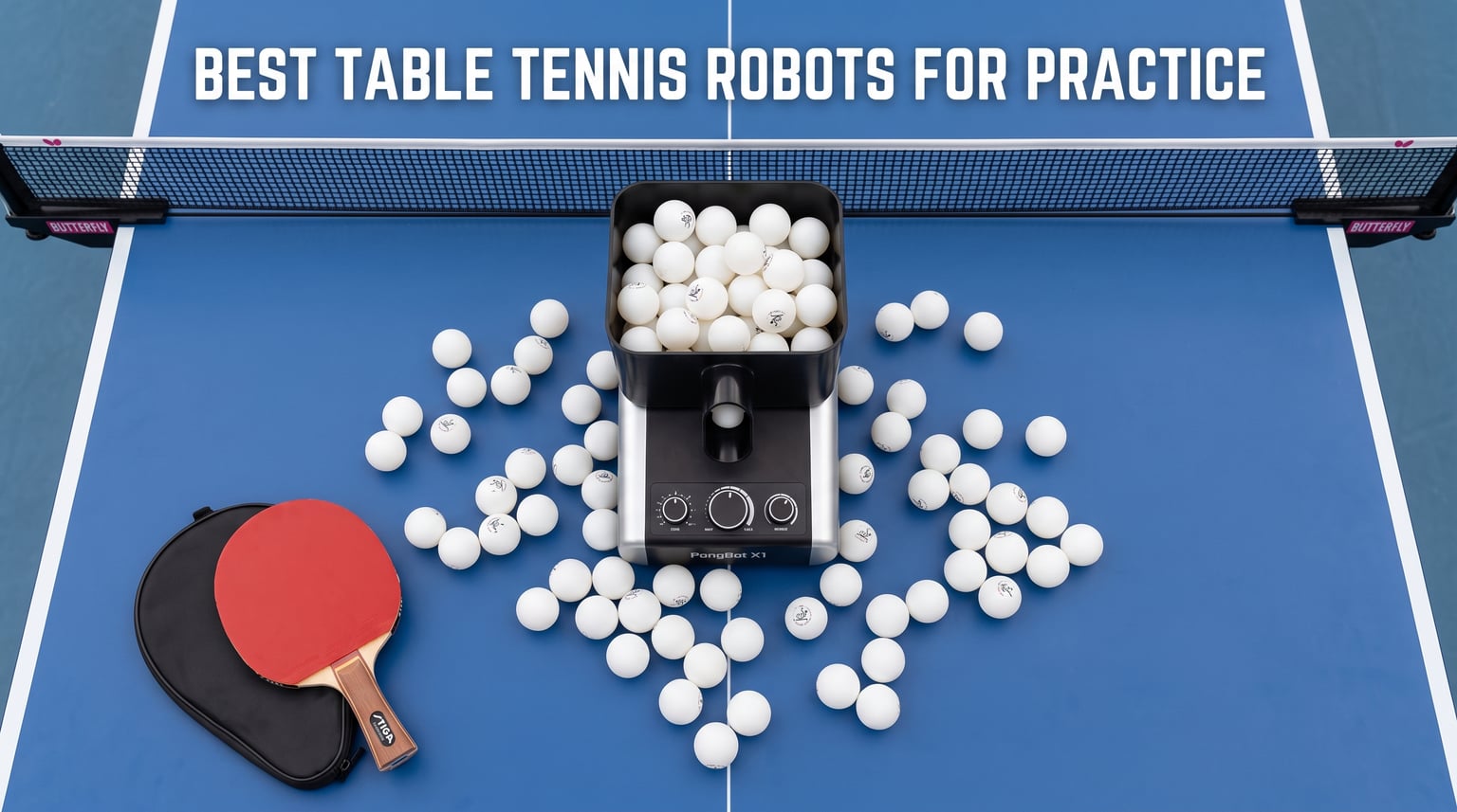 Best table tennis robots for practice