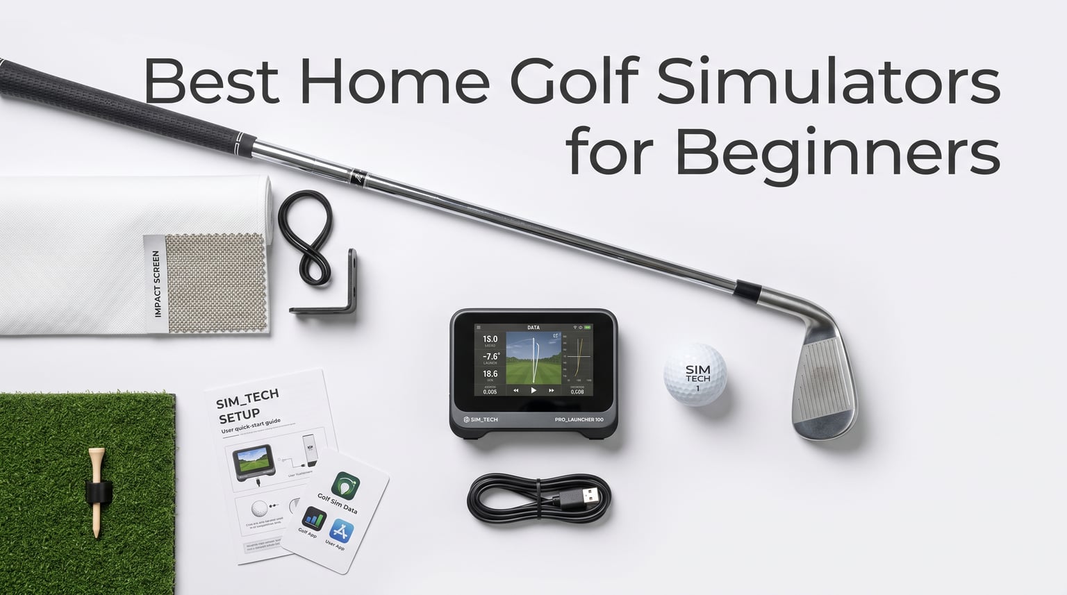 Best home golf simulators for beginners