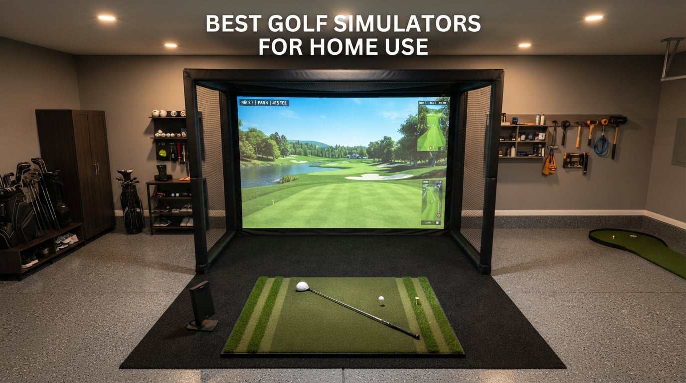 Best golf simulators for home use