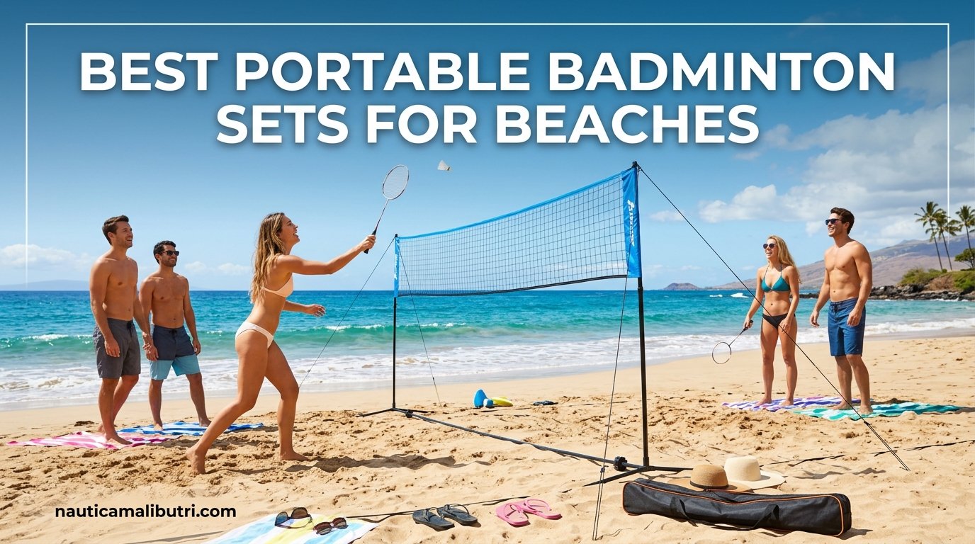 Best portable badminton sets for beaches