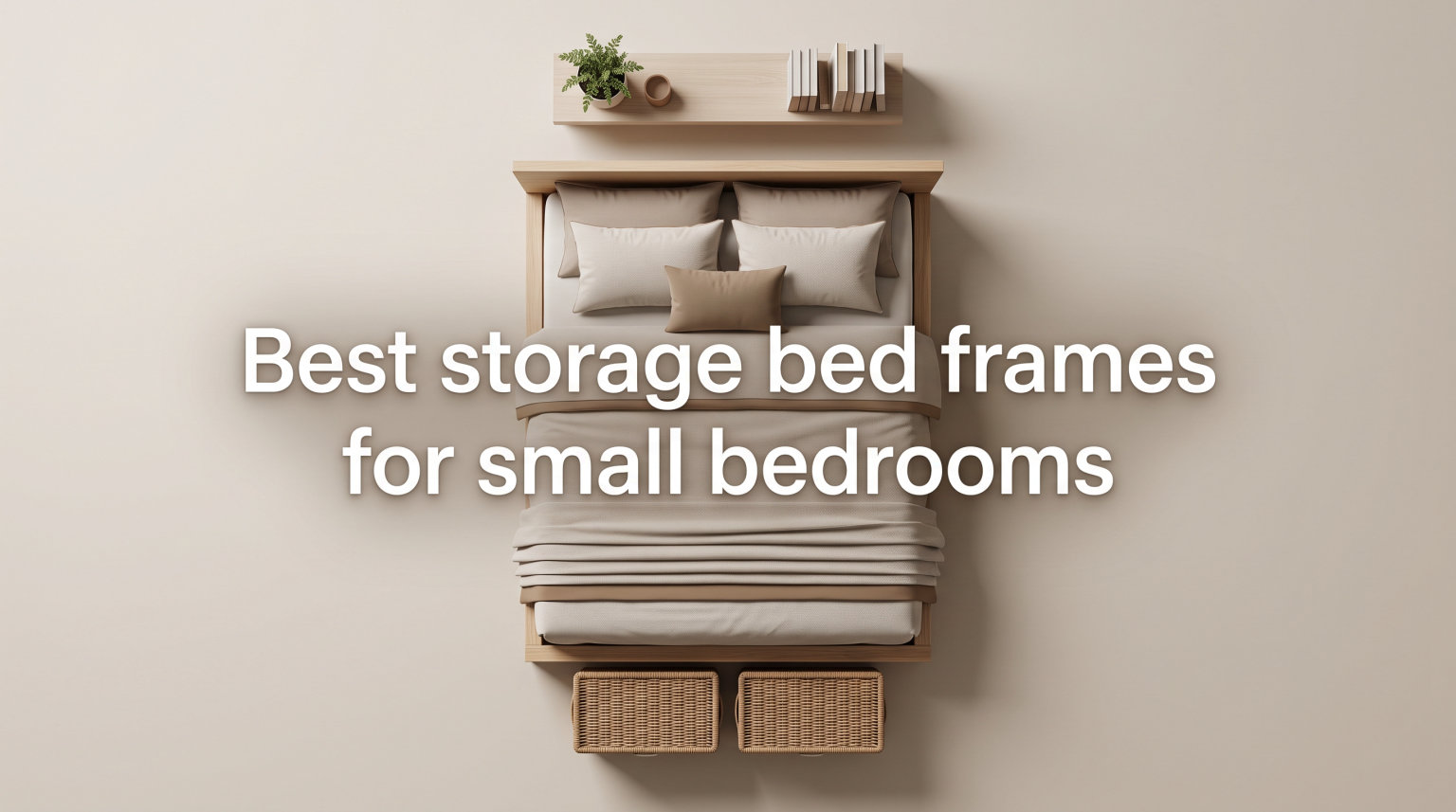 Best storage bed frames for small bedrooms