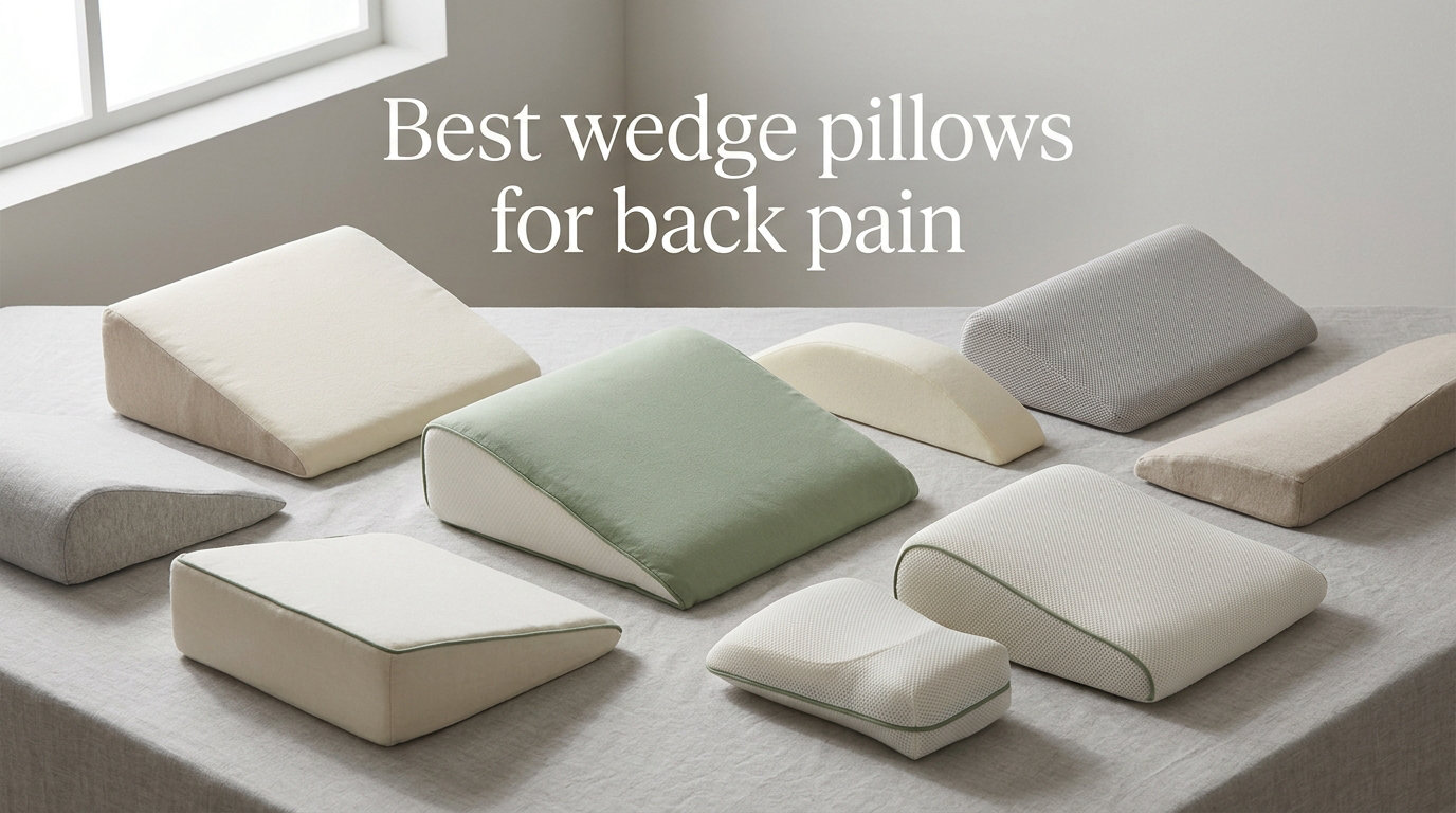 Best wedge pillows for back pain