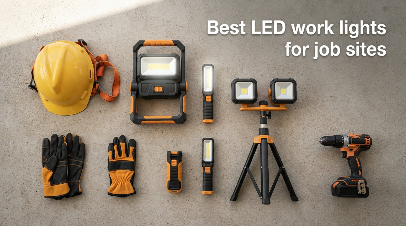 Best LED work lights for job sites