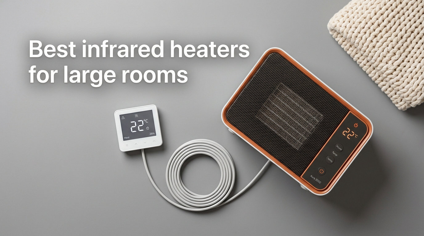 Best infrared heaters for large rooms