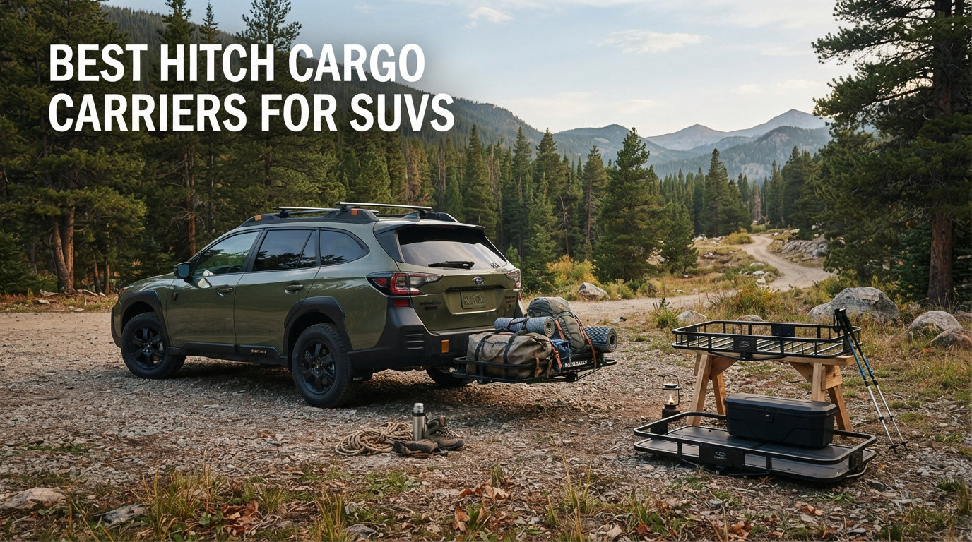Best hitch cargo carriers for SUVs