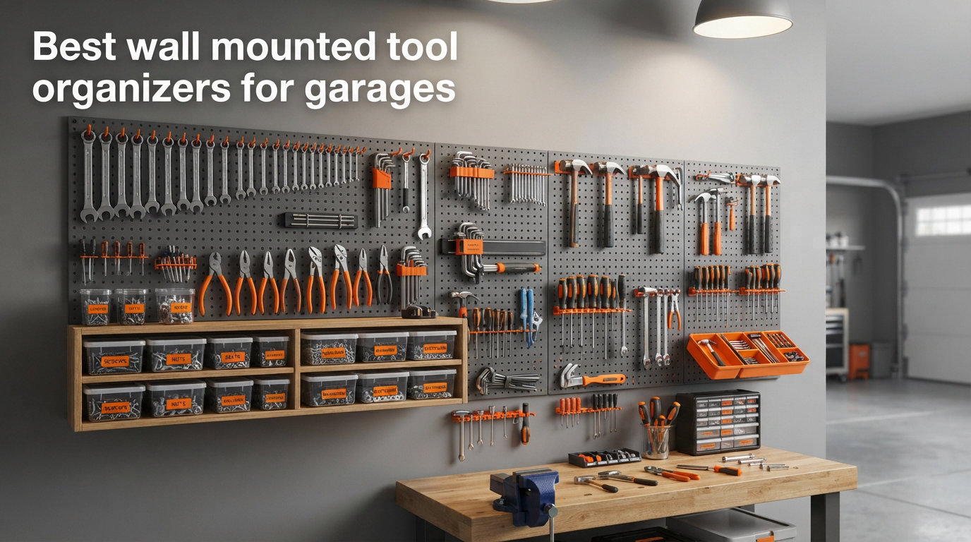 Best wall mounted tool organizers for garages