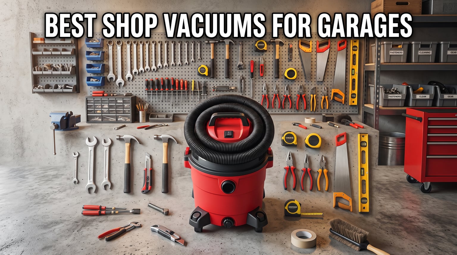 Best shop vacuums for garages
