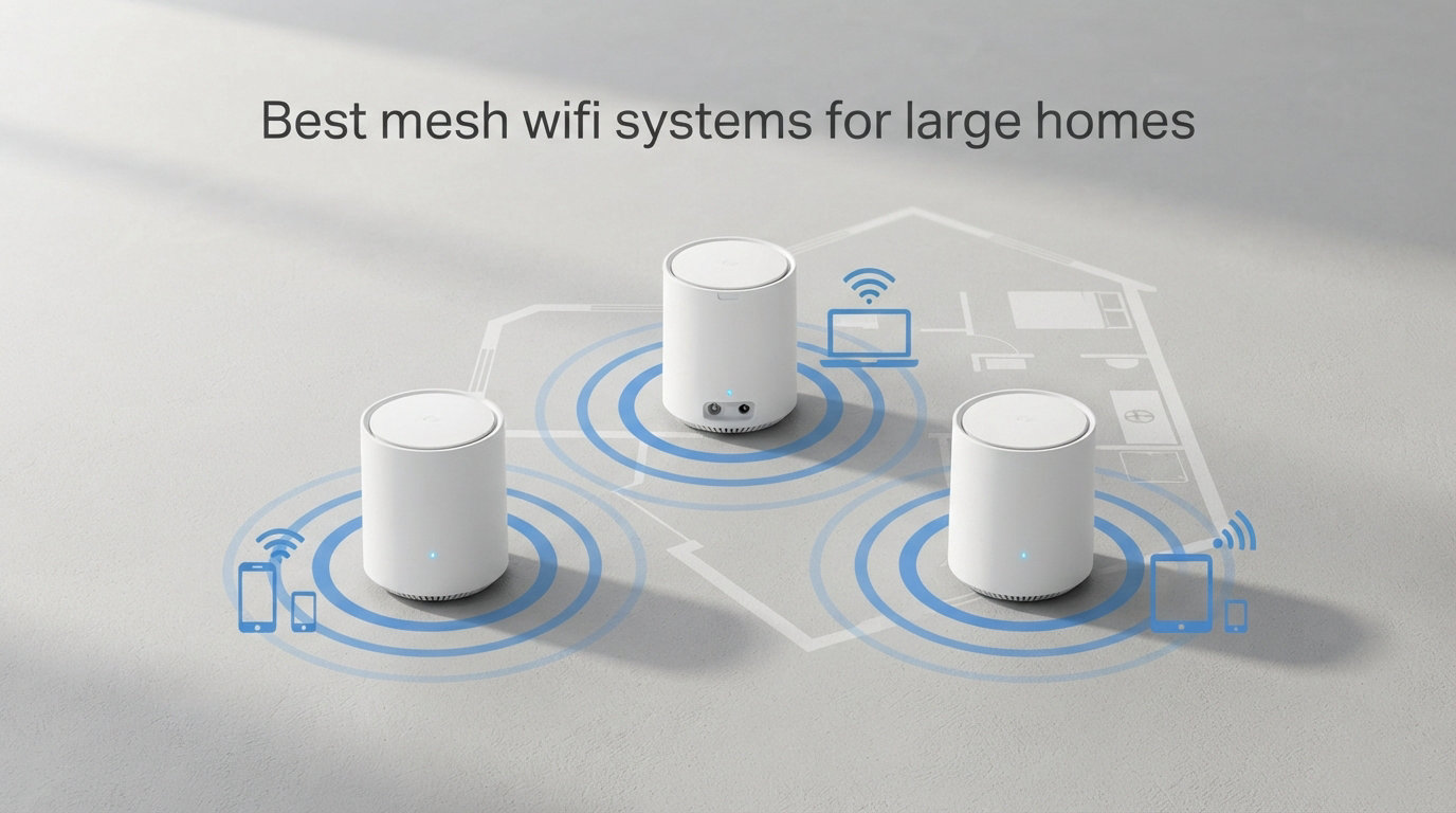 Best mesh wifi systems for large homes