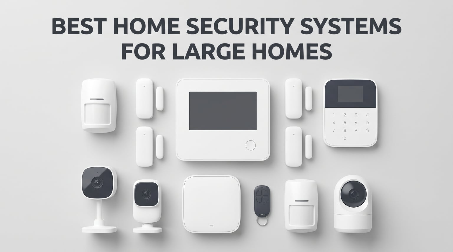 Best home security systems for large homes