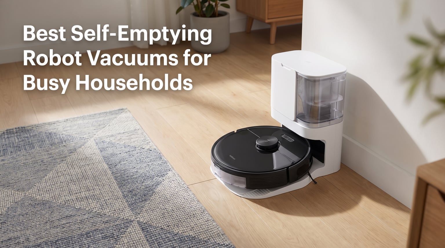 Best self emptying robot vacuums for busy households