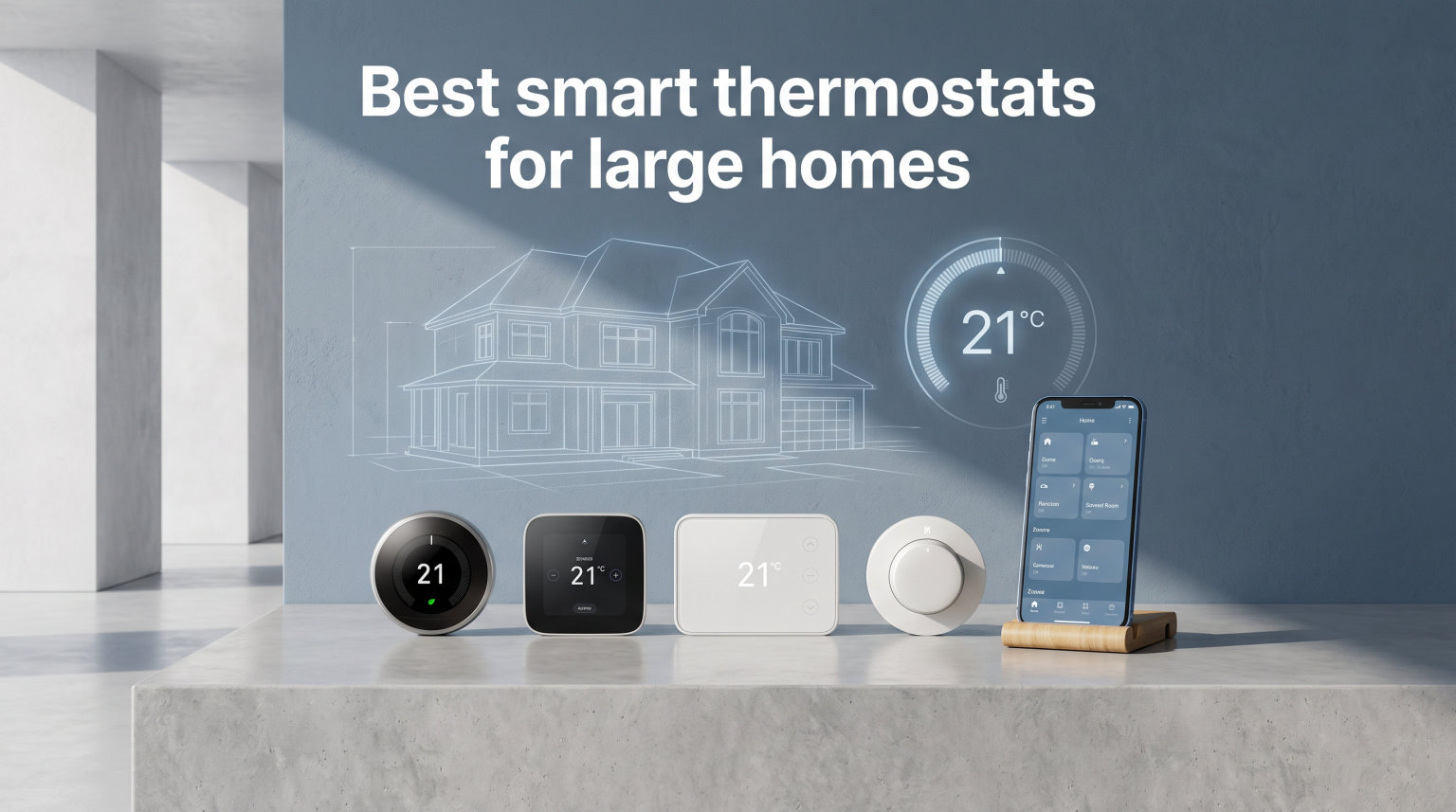 Best smart thermostats for large homes