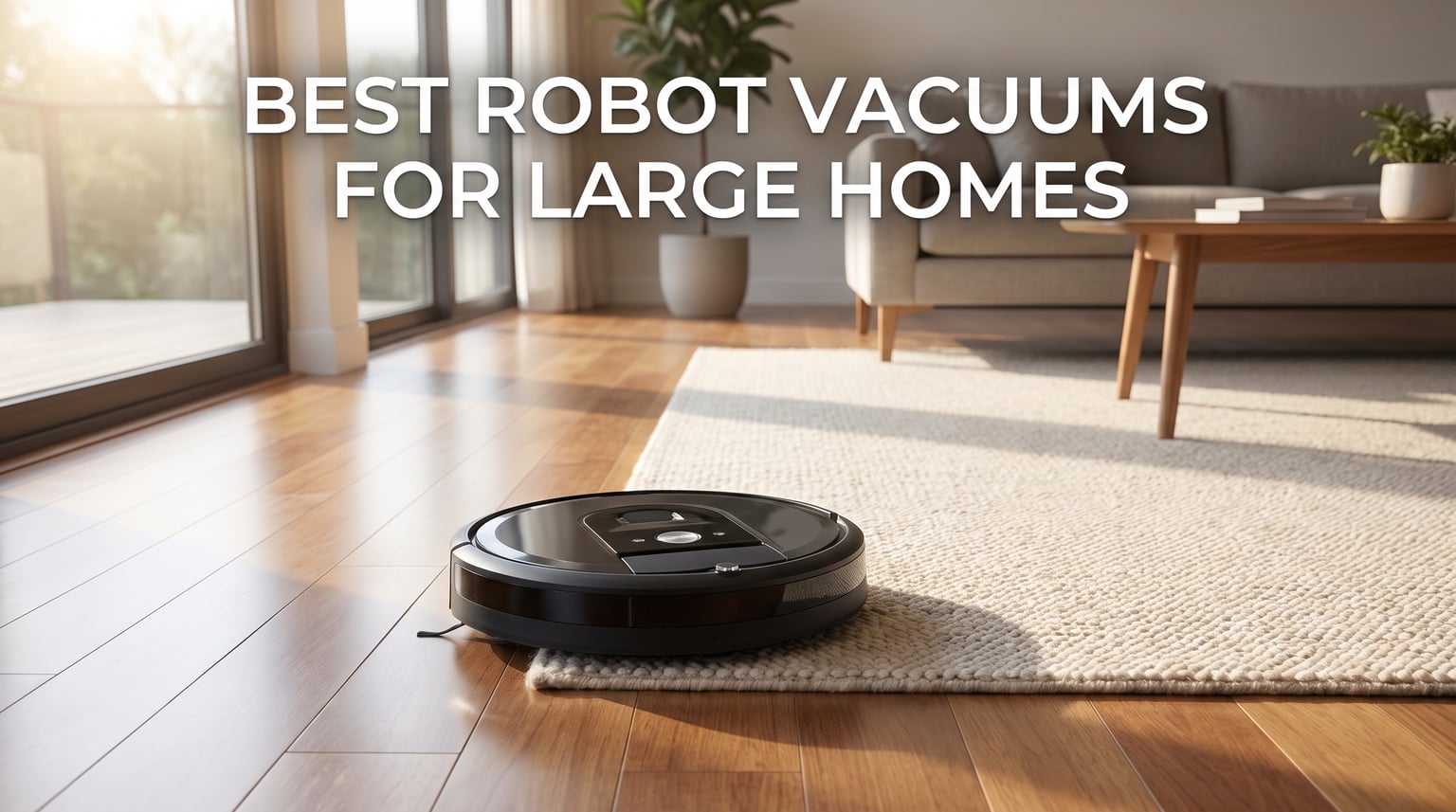 Best robot vacuums for large homes