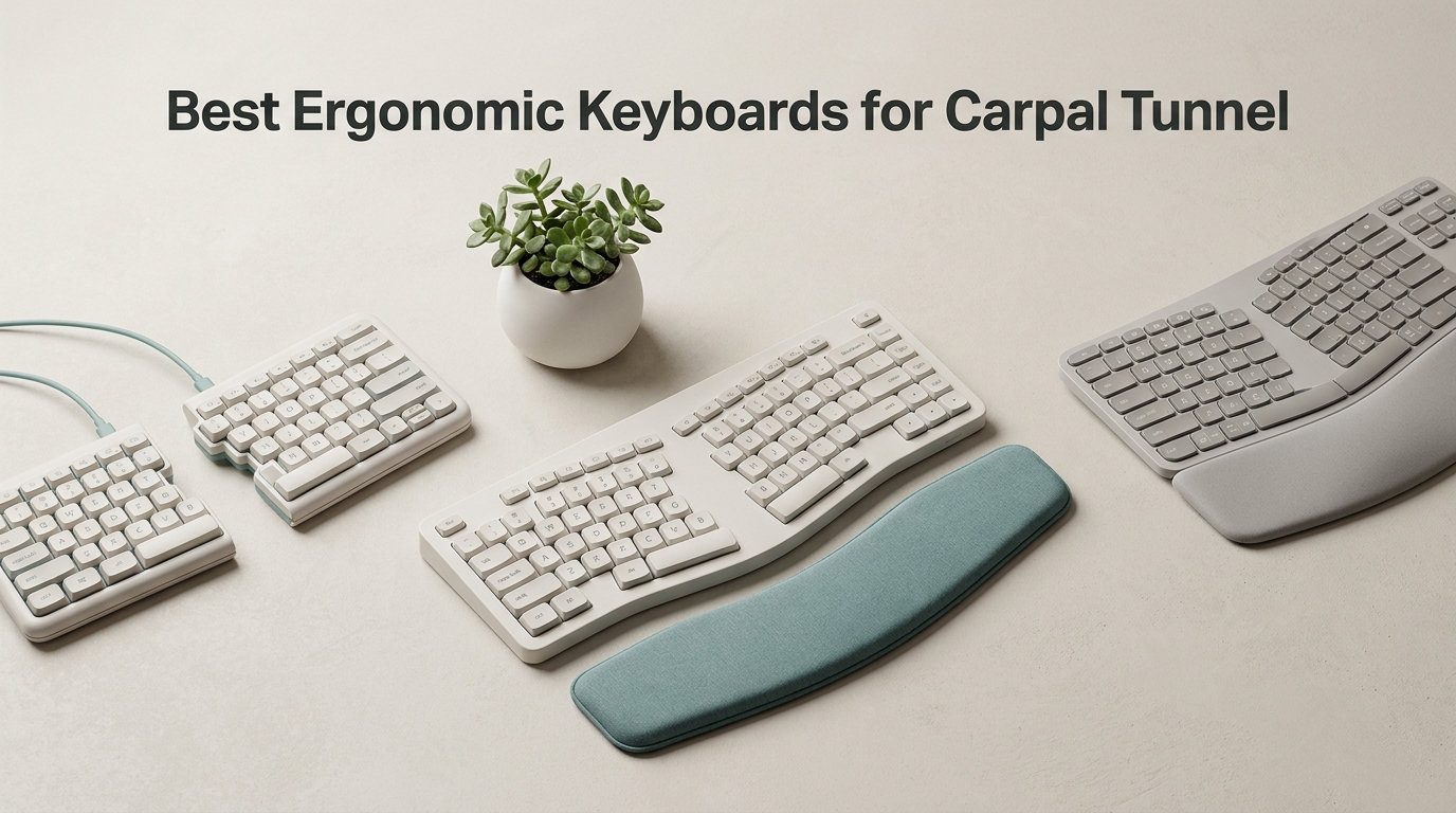 Best Ergonomic Keyboards for Carpal Tunnel