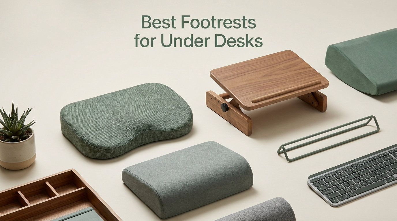 Best Footrests for Under Desks