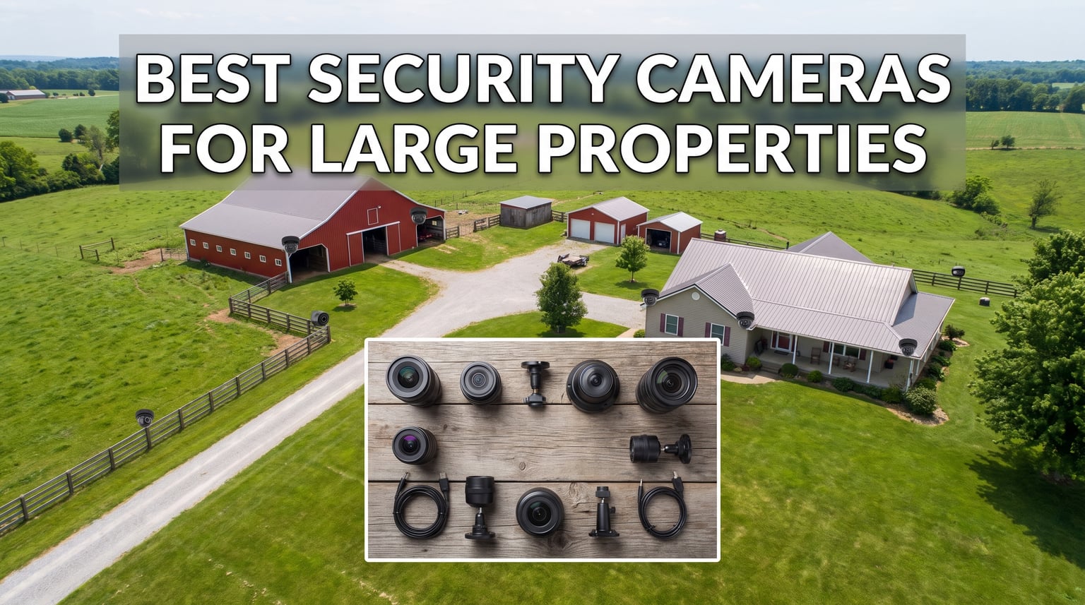 Best security cameras for large properties