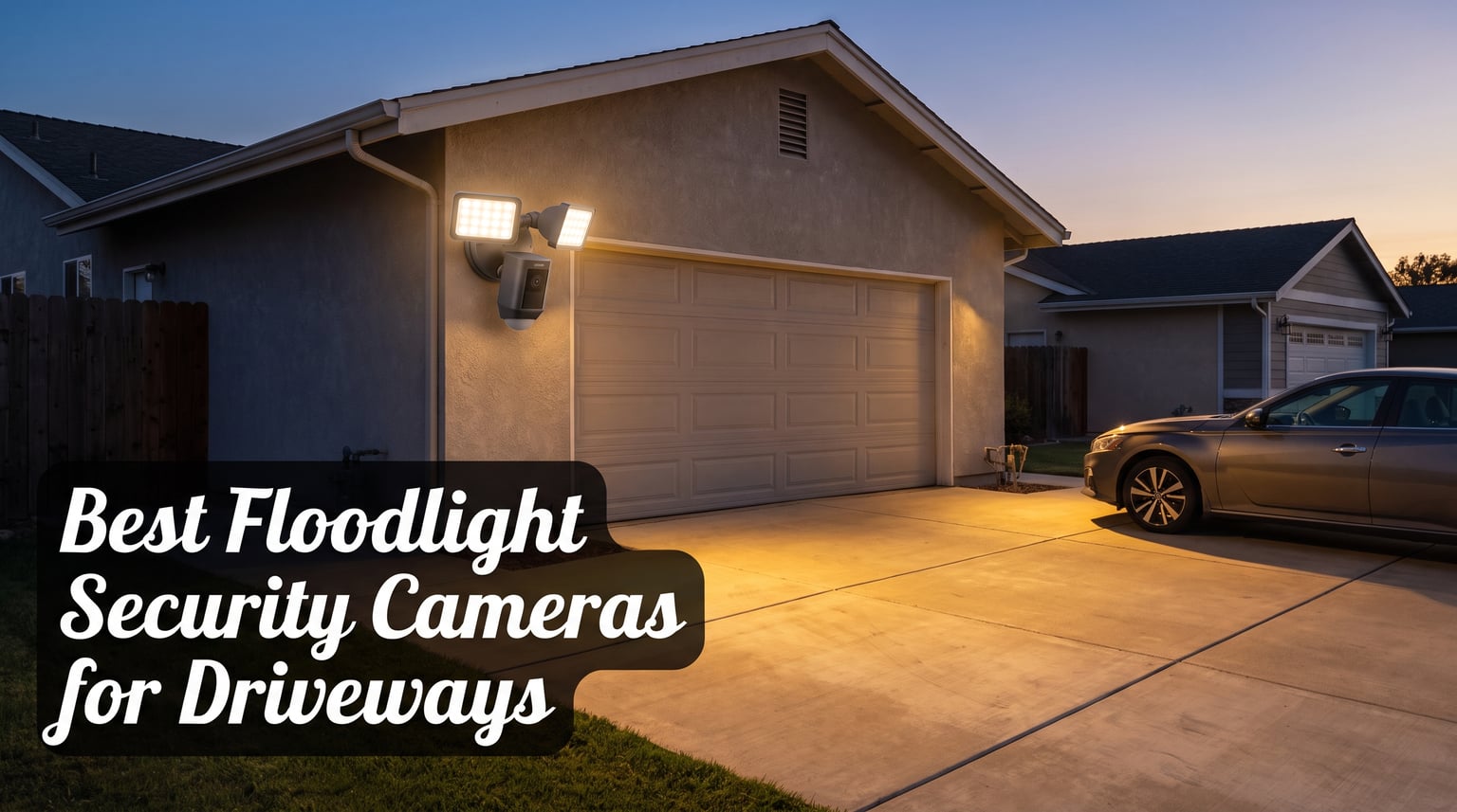 Best floodlight security cameras for driveways
