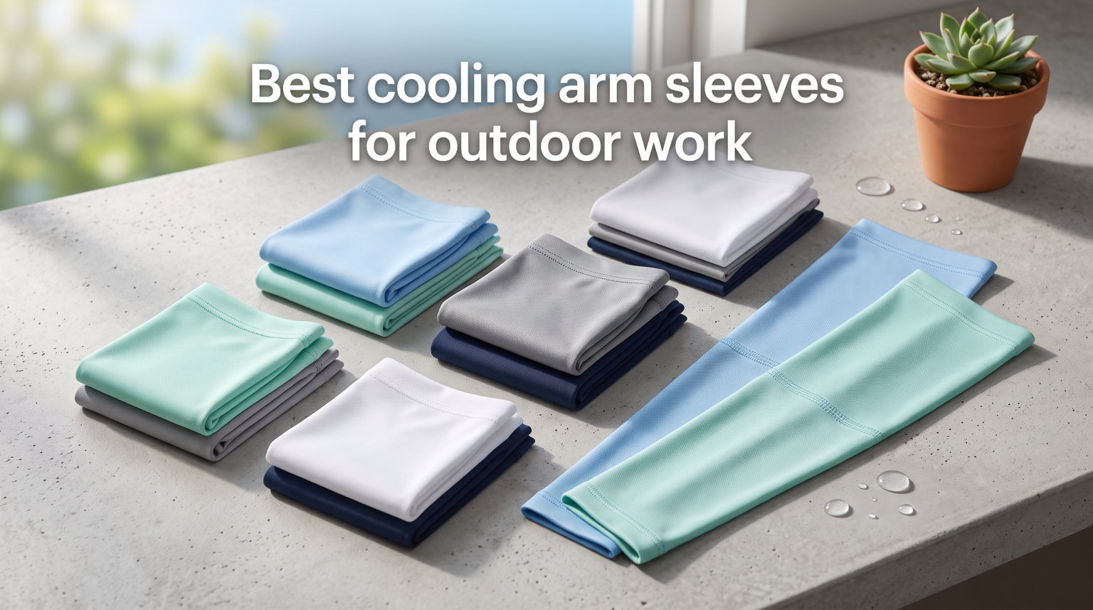 Best cooling arm sleeves for outdoor work