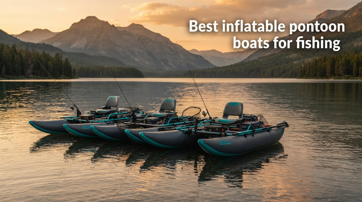 Best inflatable pontoon boats for fishing