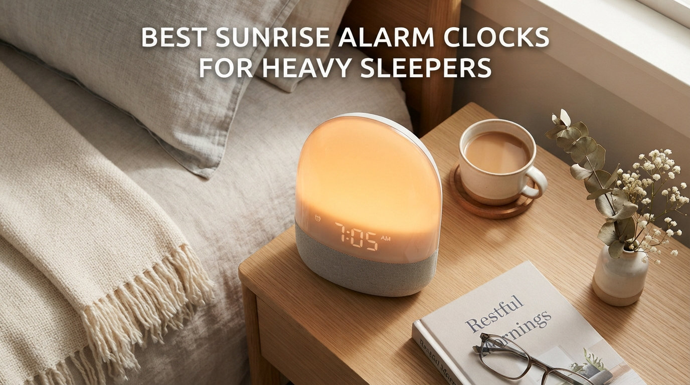 Best sunrise alarm clocks for heavy sleepers