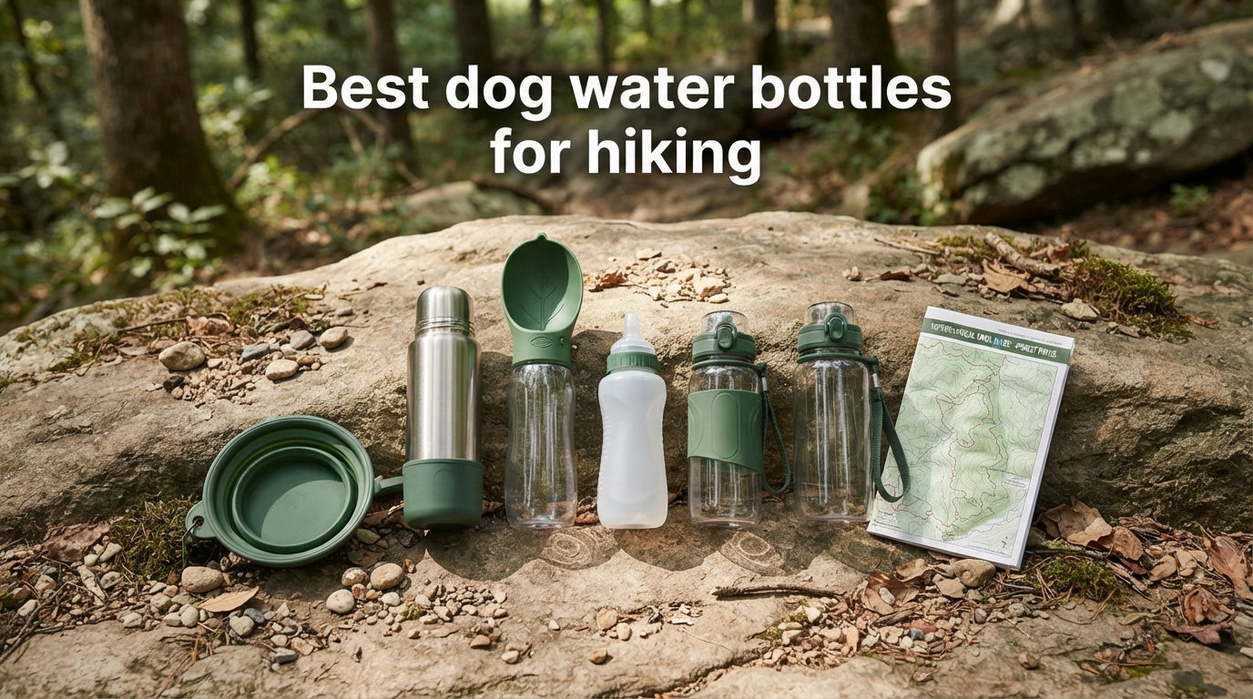 Best dog water bottles for hiking
