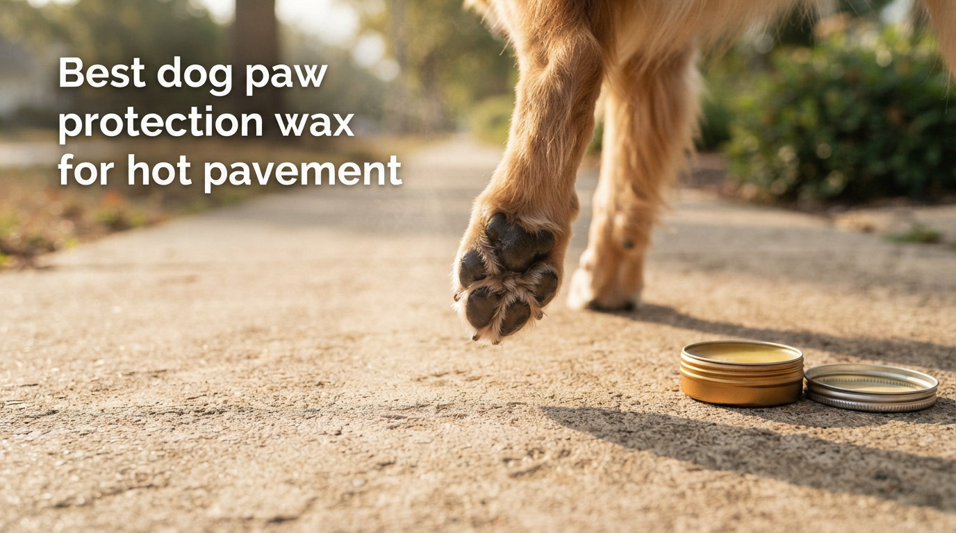 Best dog paw protection wax for hot pavement