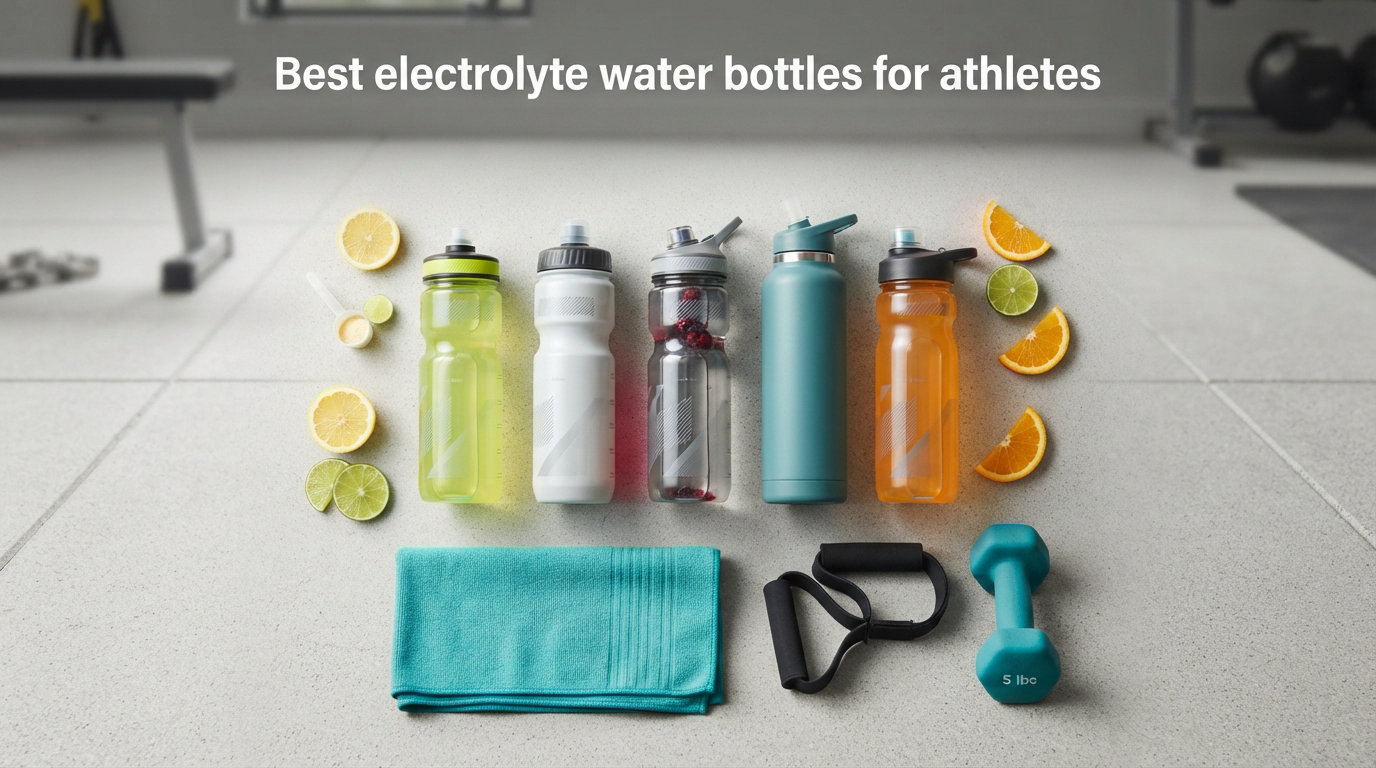 Best electrolyte water bottles for athletes