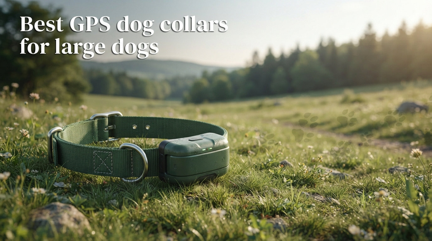 Best GPS dog collars for large dogs