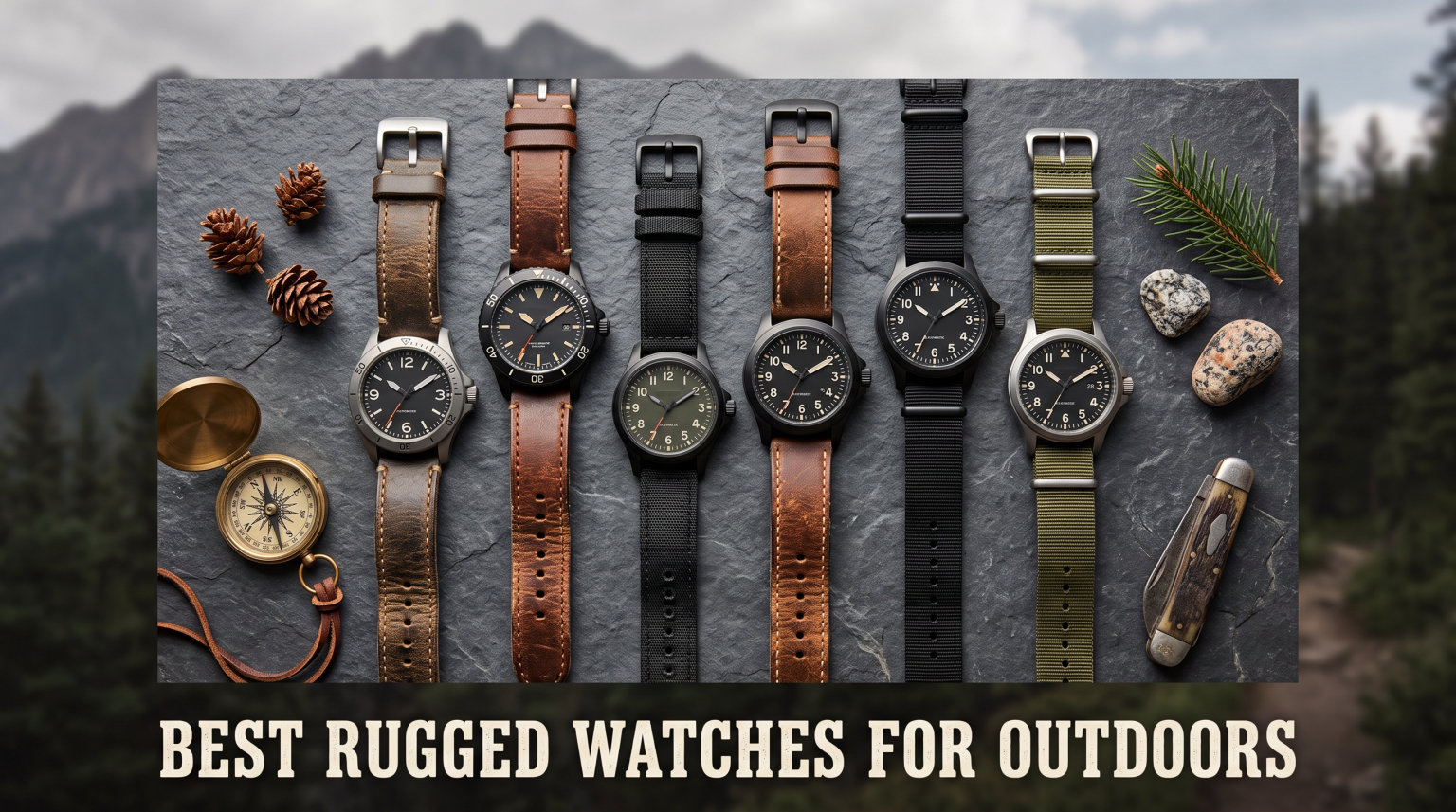 Best rugged watches for outdoors