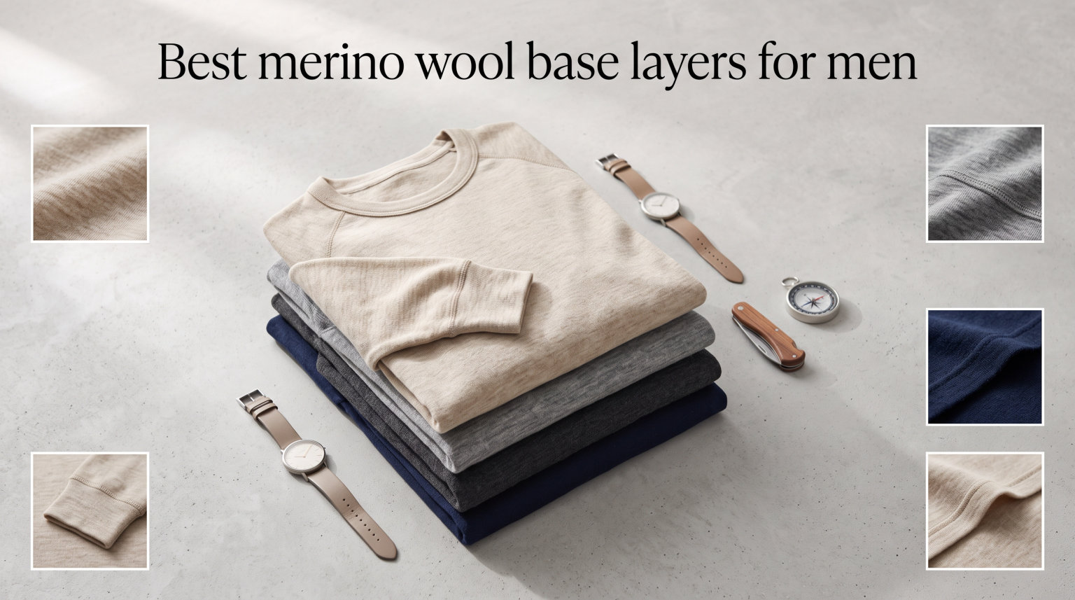 Best merino wool base layers for men