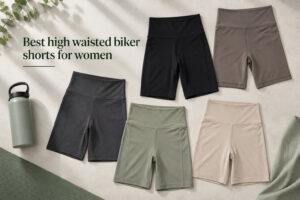 Best high waisted biker shorts for women