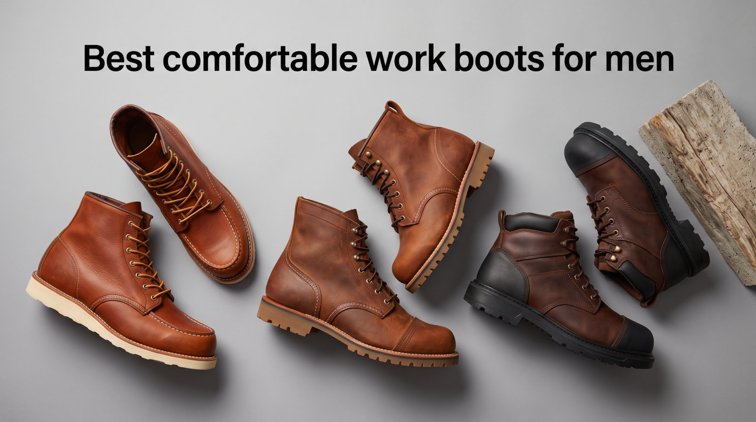 Best comfortable work boots for men