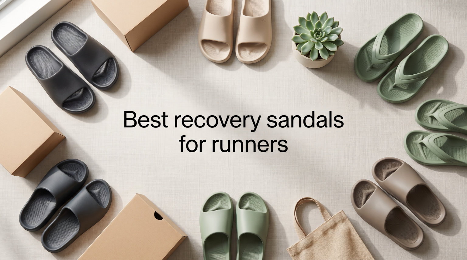 Best recovery sandals for runners