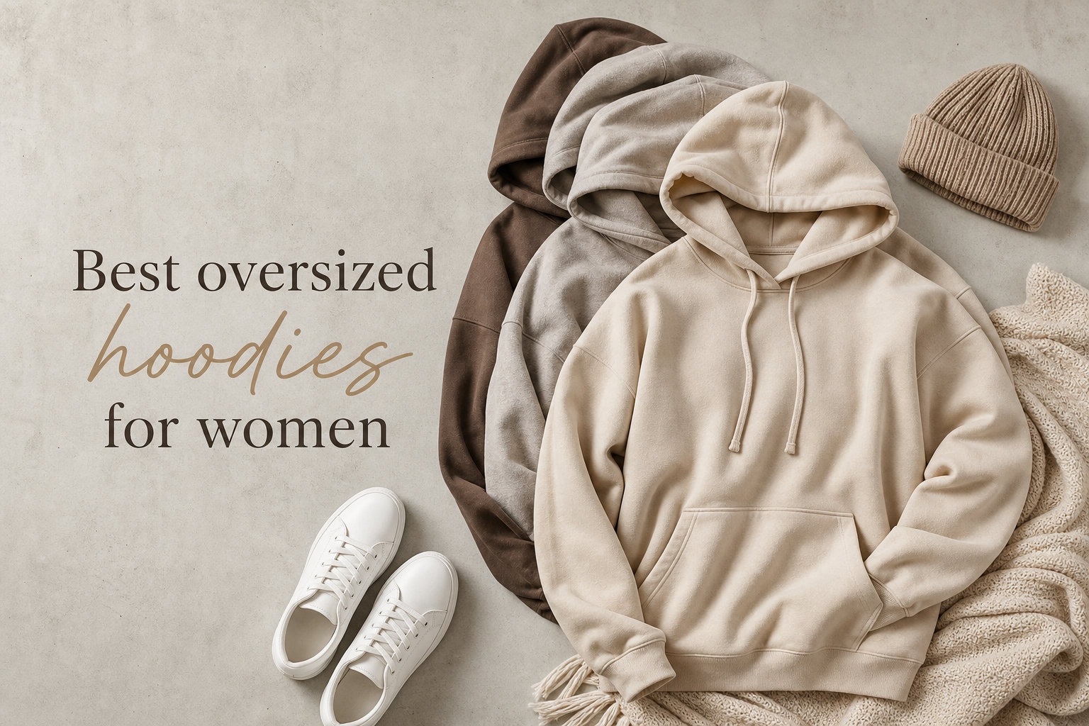 Best oversized hoodies for women