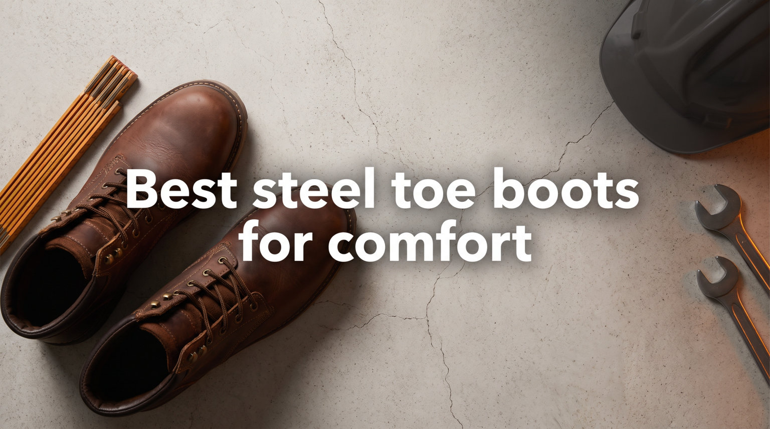 Best steel toe boots for comfort