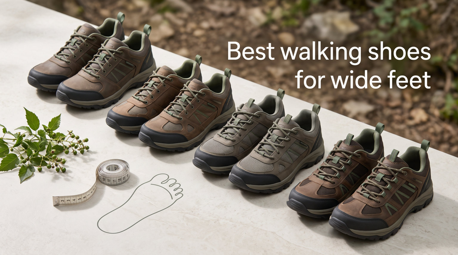 Best walking shoes for wide feet