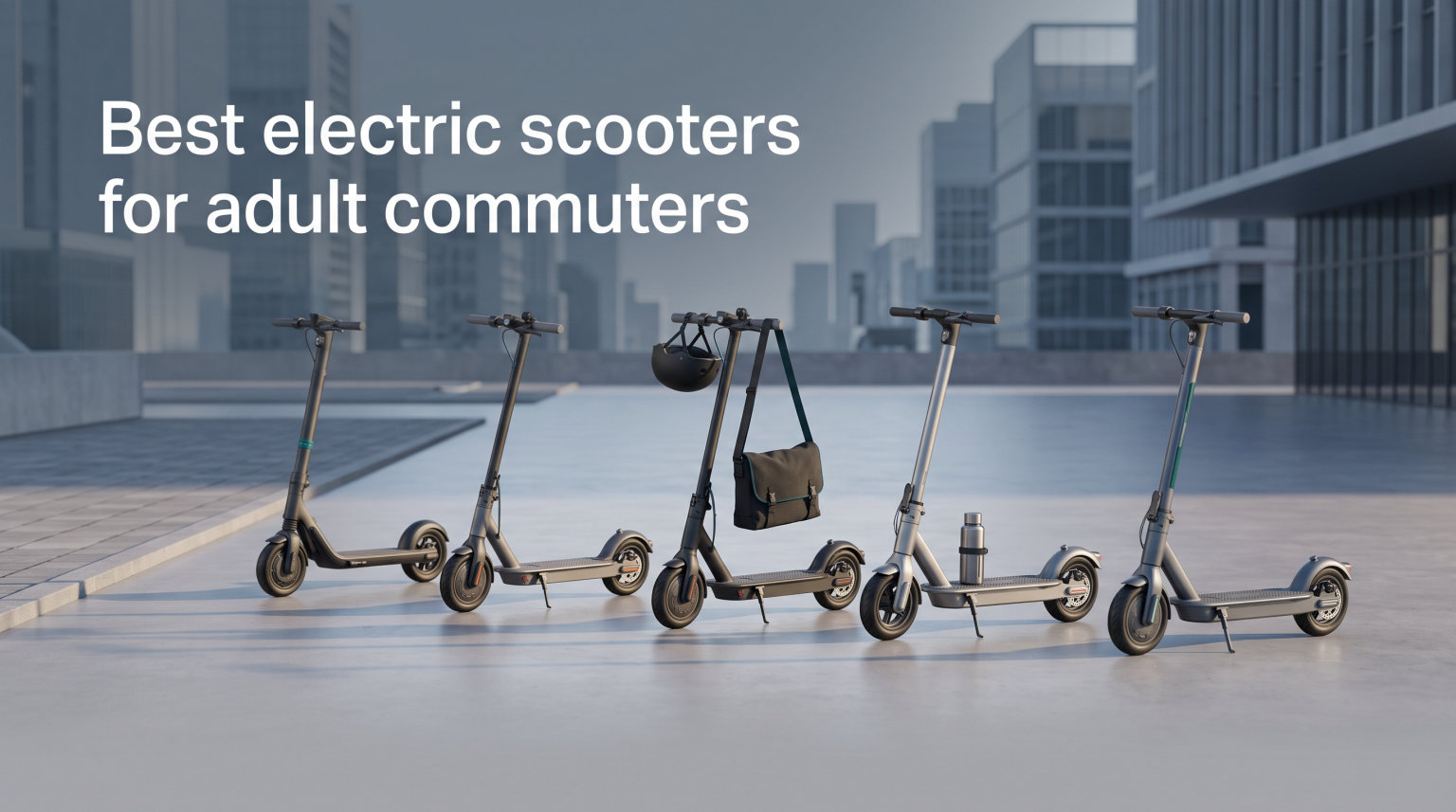 Best electric scooters for adult commuters